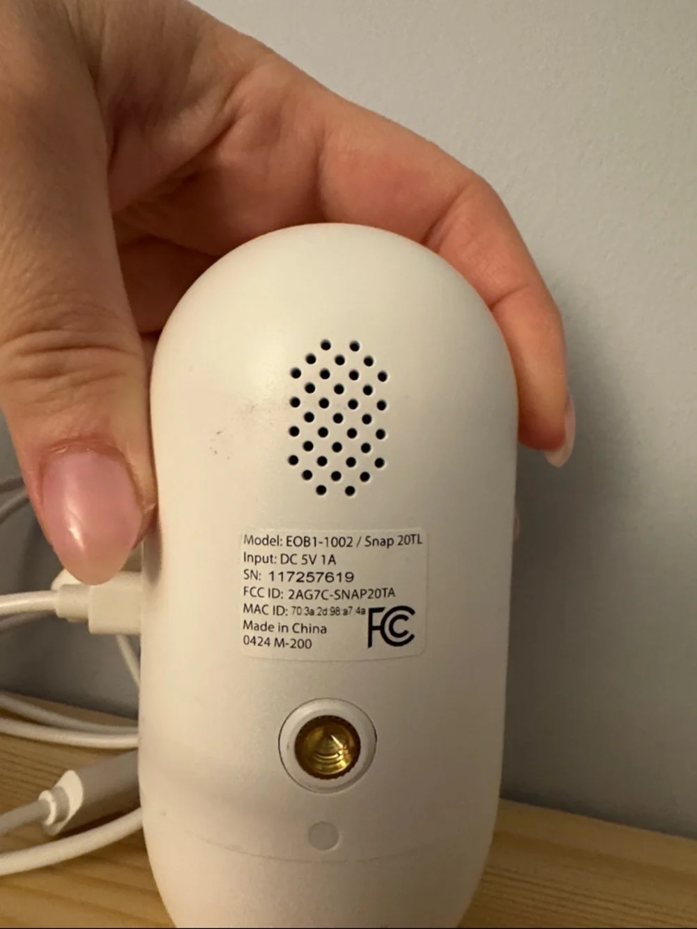 Smart 2K Outdoor Rechargeable Battery Wireless Security Camera